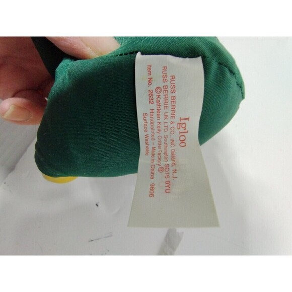 Russ Berrie Country Folks Christmas Igloo The Penguin With Skis Doll w/Hang Tag! - Picture 2 of 8